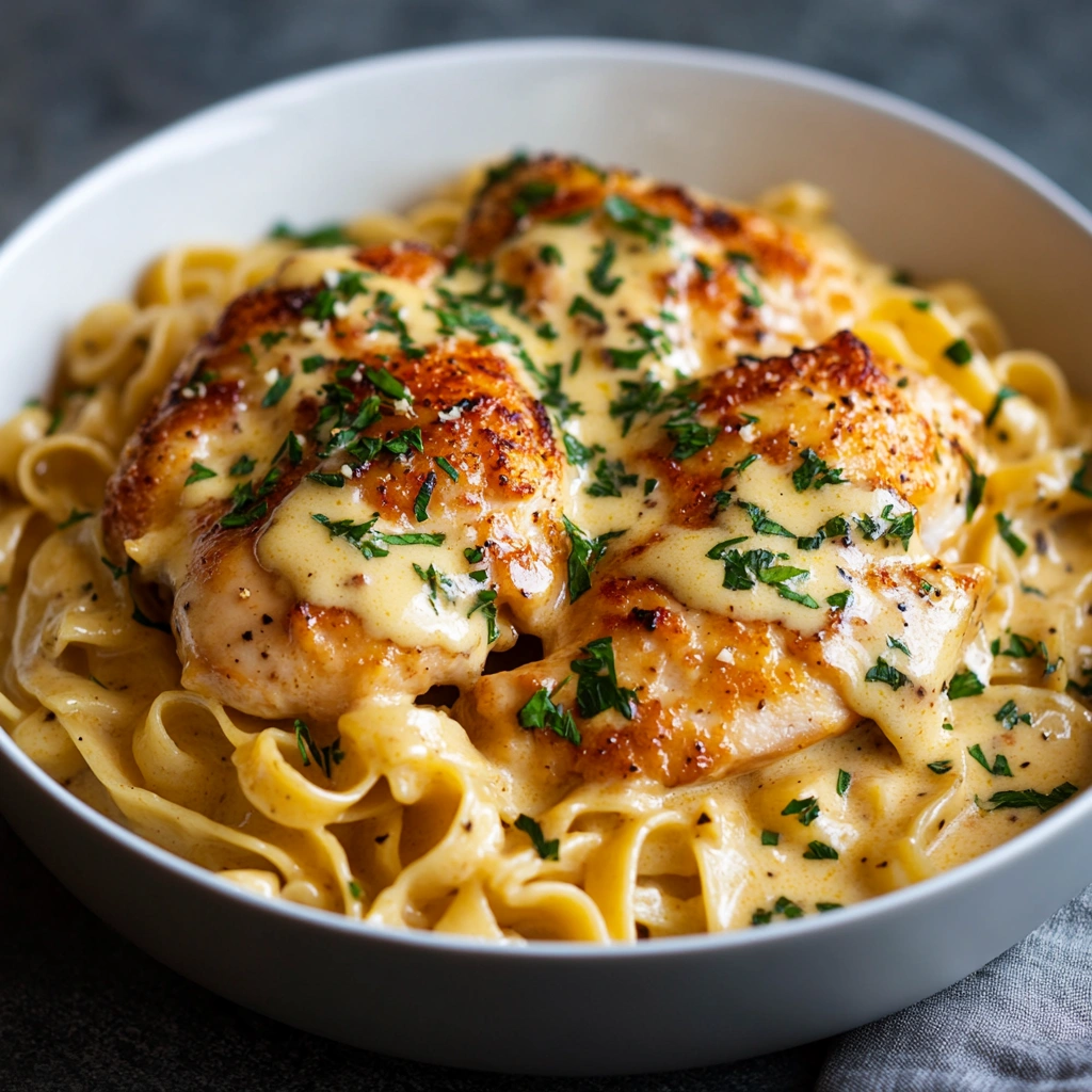 Classic Chicken with Buttered Noodles