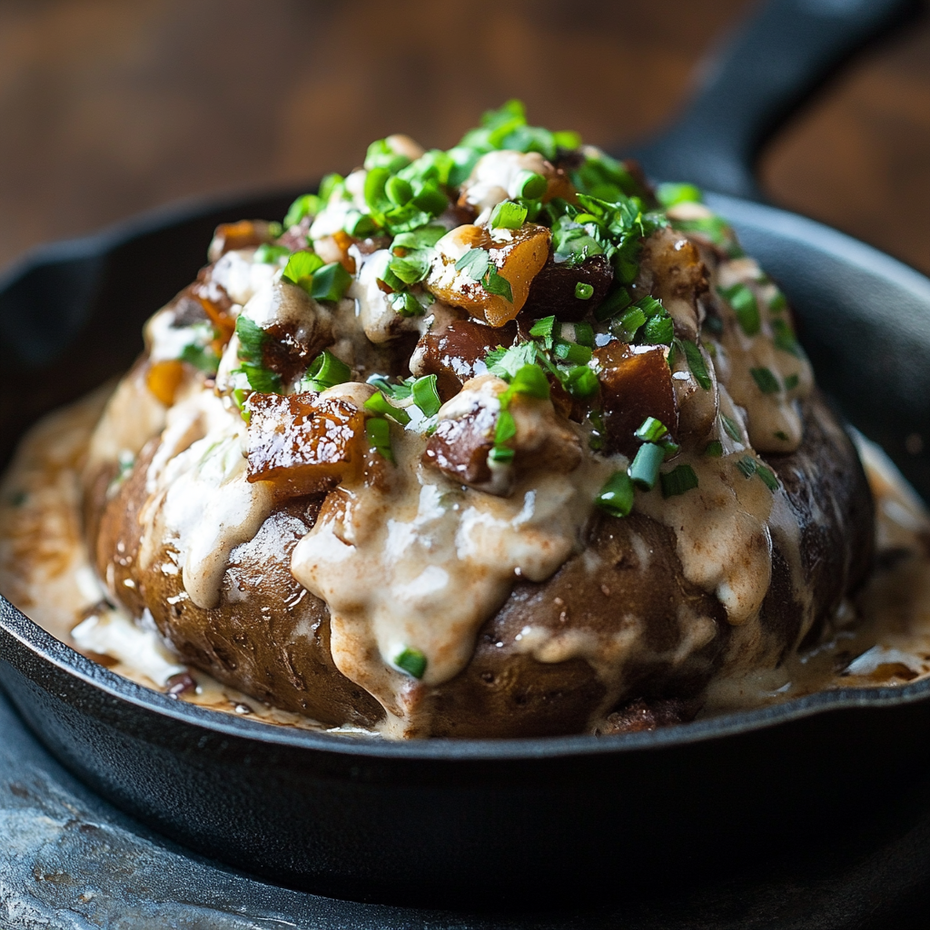 Mouthwatering Mississippi Mud Potatoes