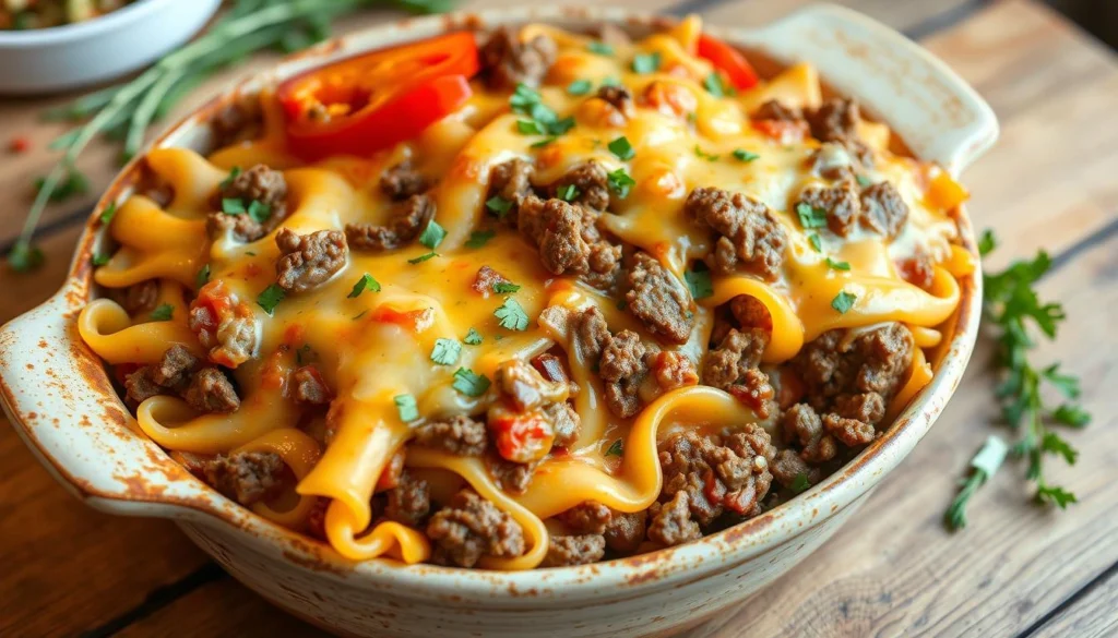 Noodles With Ground Beef Recipe