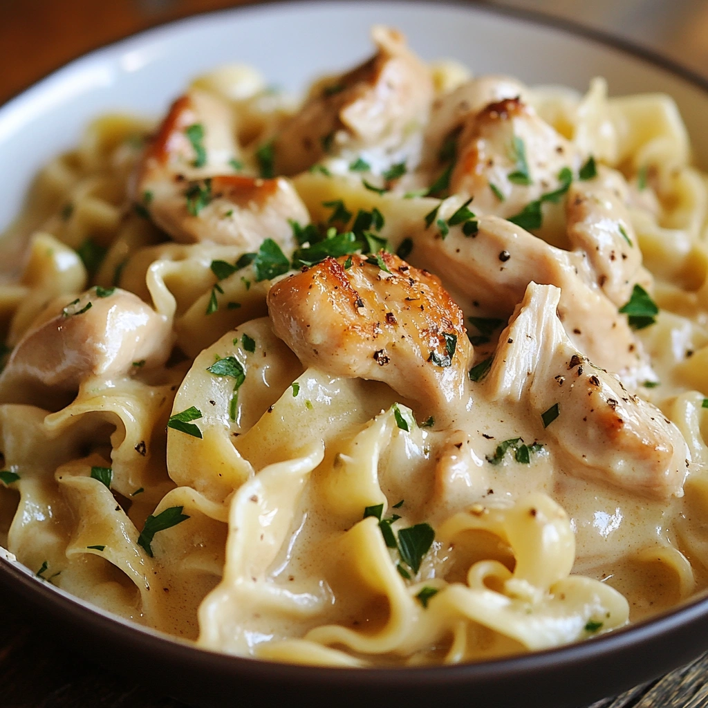 Amish chicken and noodles