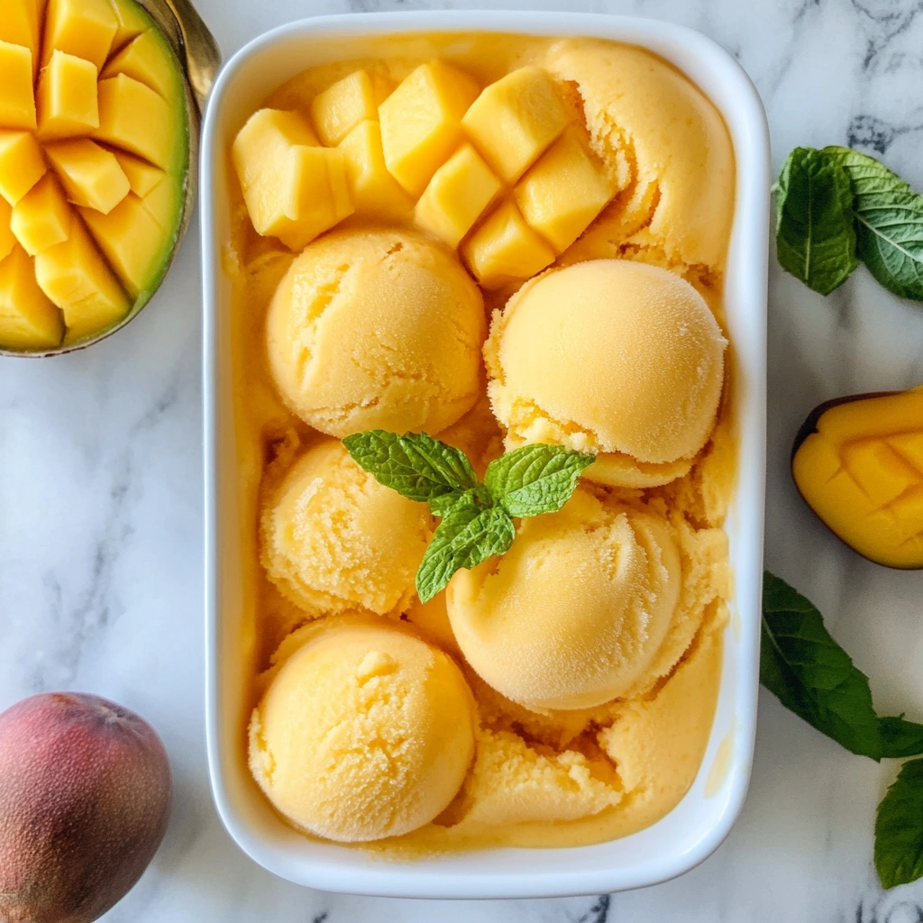 Mango Sorbet