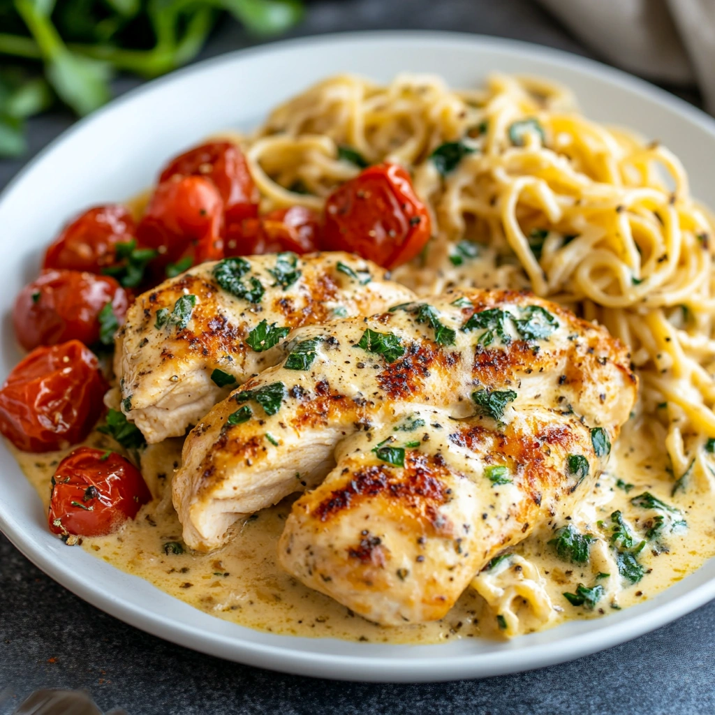 creamy Tuscan chicken