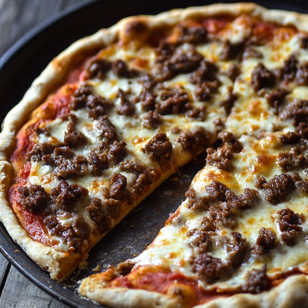 Beef Pizza Pie