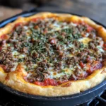 beef pizza pie