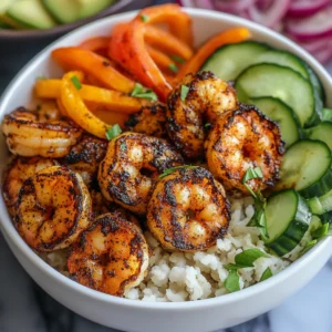 Blackened Shrimp Bowls Recipe