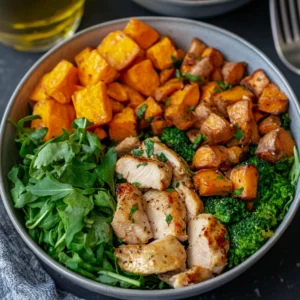 Chicken and Sweet Potato Bowls