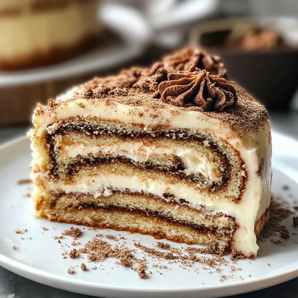 Cinnamon Roll Cake