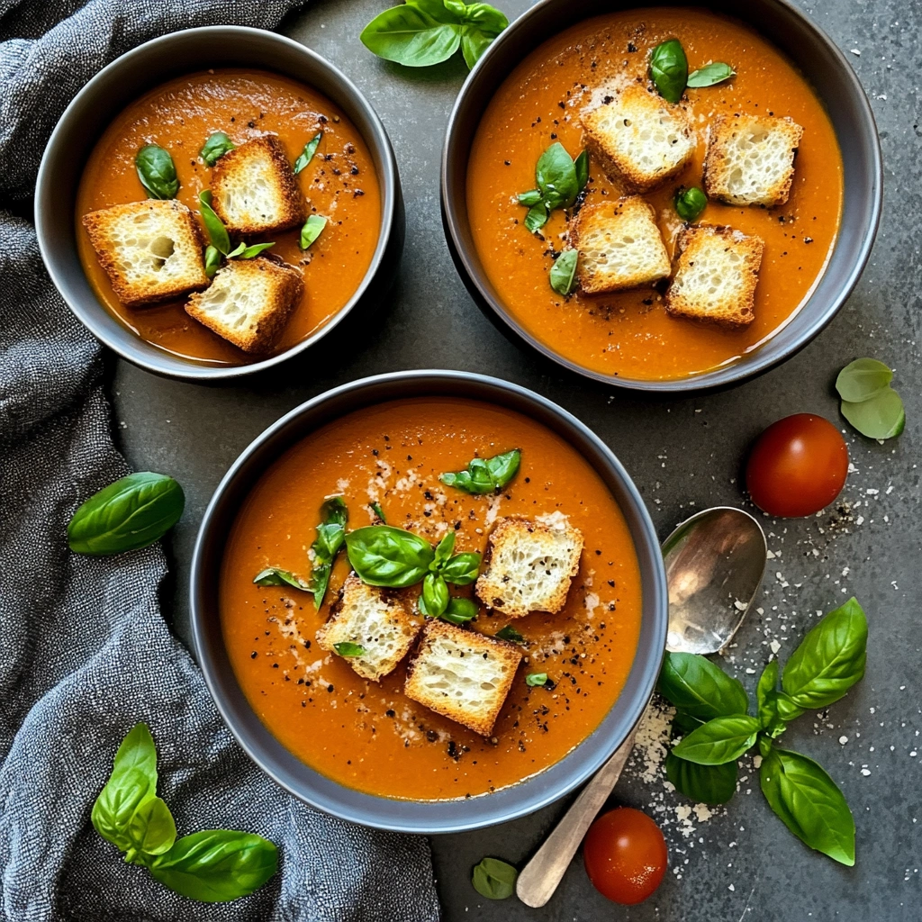 Classic Tomato Basil Soup