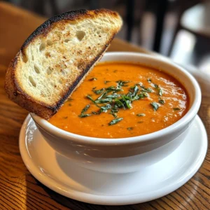 Classic Tomato Basil Soup