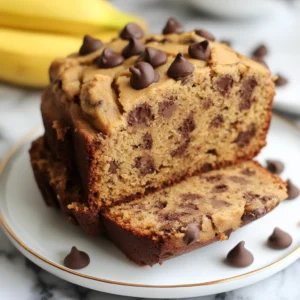 Cookie Dough Banana Bread