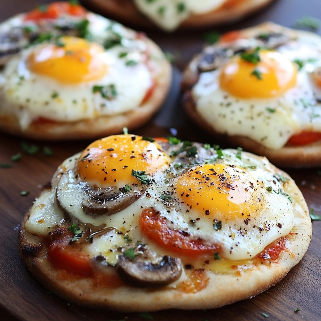 English Muffin Breakfast Pizza