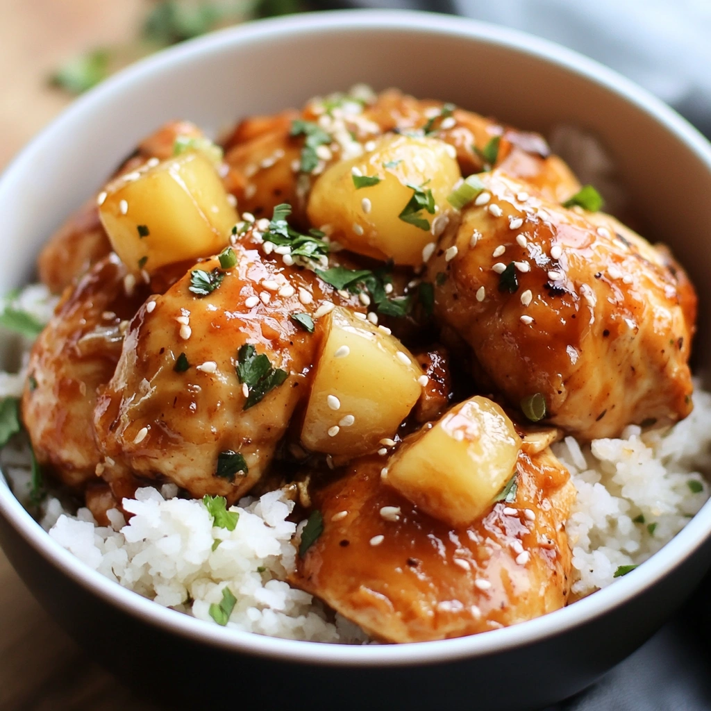 Hawaiian Crock-Pot Chicken