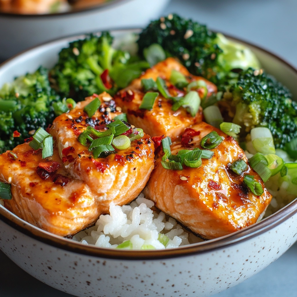 Sweet Chili Salmon Bowl