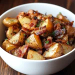 Honey bacon roasted potatoes