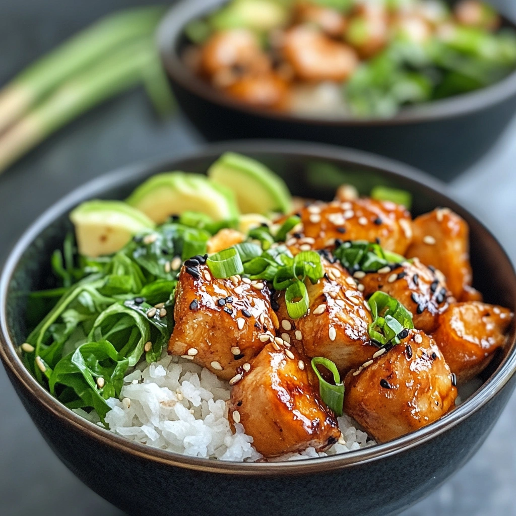 Honey Chicken Bowls