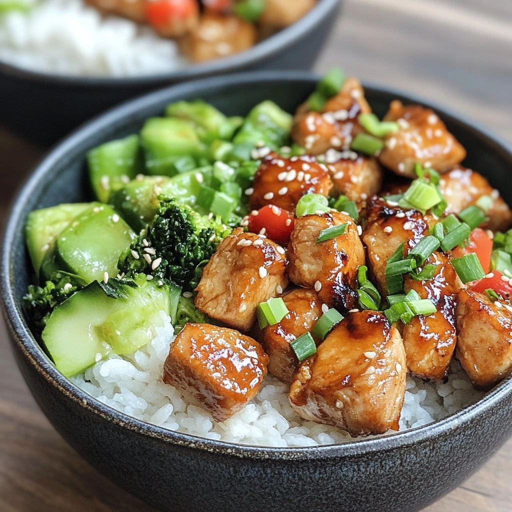 Honey Chicken Bowls