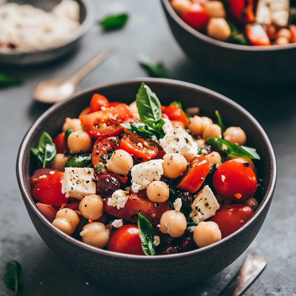 Mediterranean Chickpea Salad