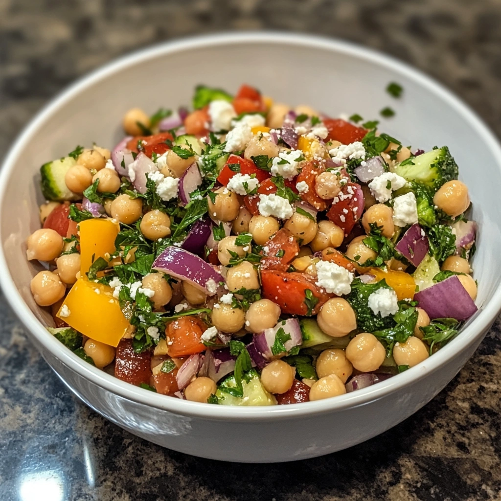 Mediterranean Chickpea Salad