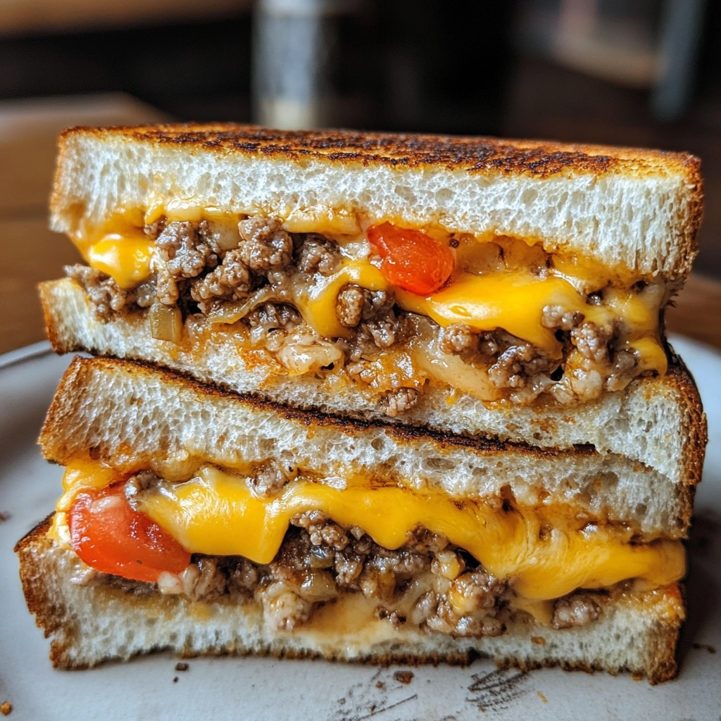New York Chopped Cheese sandwich