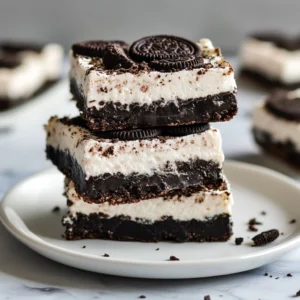 No-Bake Oreo Cheesecake Bars