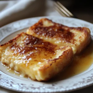  overnight crème brûlée French toast