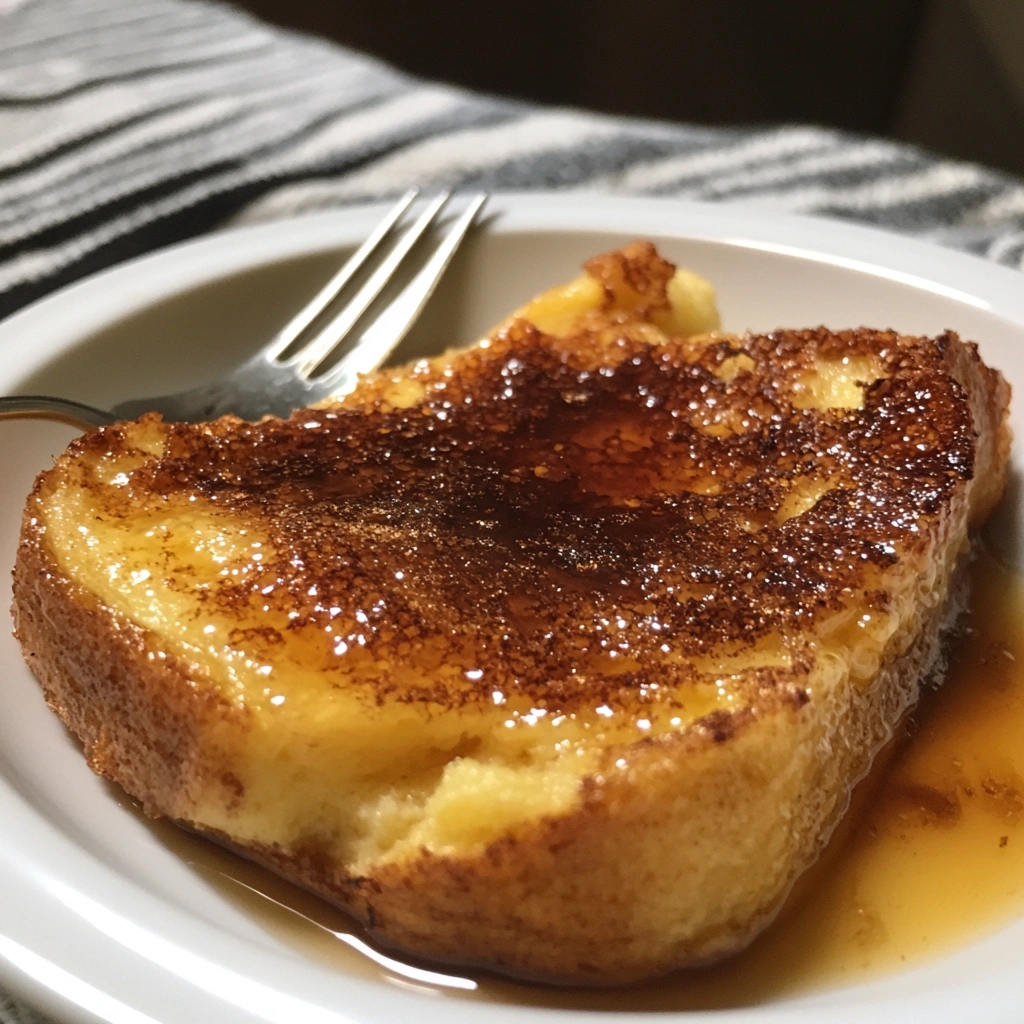  overnight crème brûlée French toast