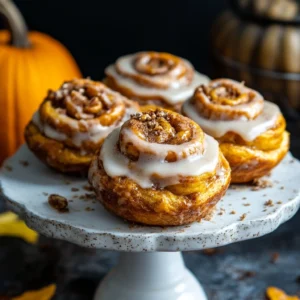 Pumpkin Cinnamon Buns