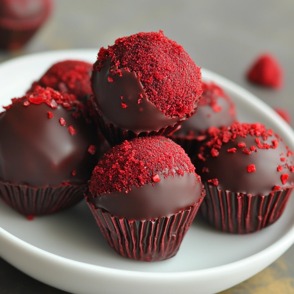 Red Velvet Truffles