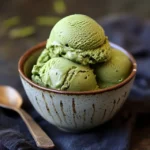 Matcha green tea ice cream