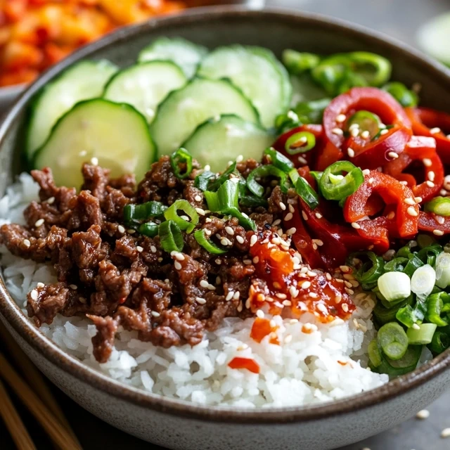 Korean beef bowls