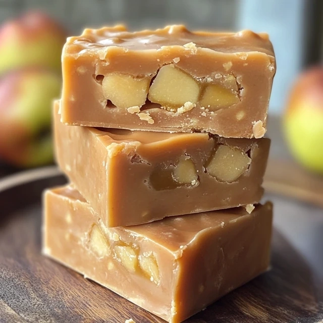 Caramel apple fudge