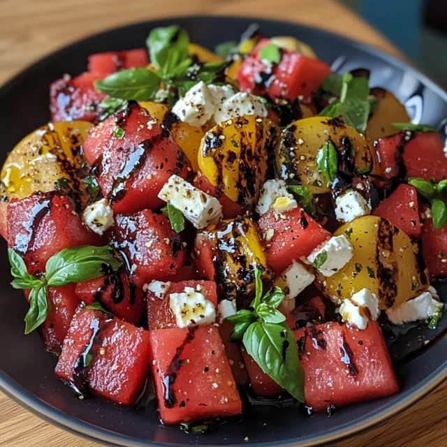  watermelon feta salad