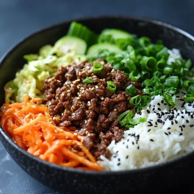 Korean beef bowls