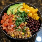 quinoa and black bean