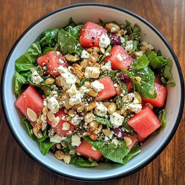  watermelon feta salad