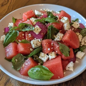  watermelon feta salad