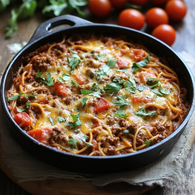 one-pot spaghetti bolognese