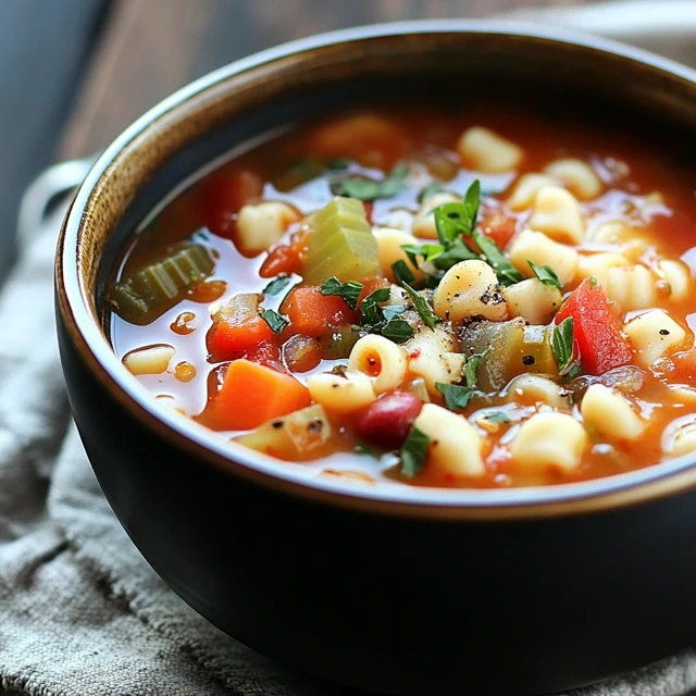 Minestrone Soup