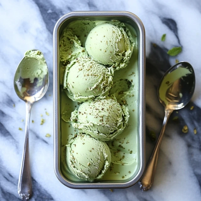 Matcha green tea ice cream