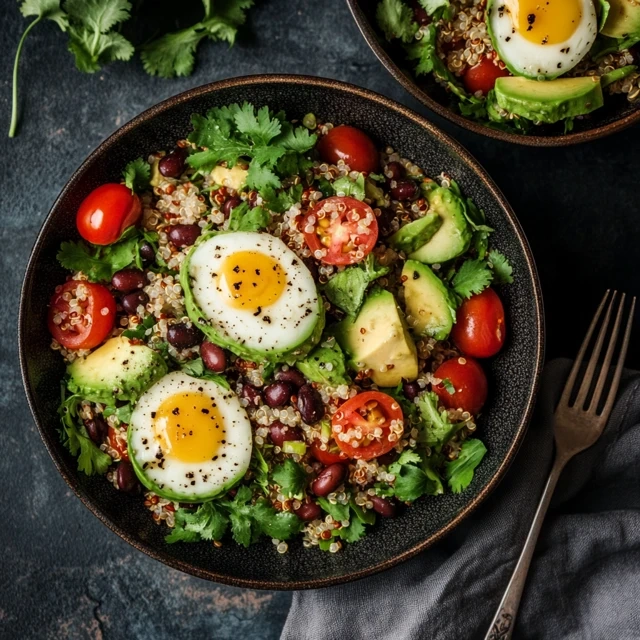 quinoa and black bean