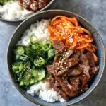 Korean beef bowls