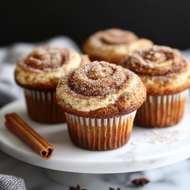 Cinnamon Sugar Swirl Muffin