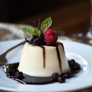 Vanilla Bean Panna Cotta