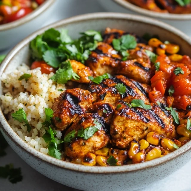 Cava honey harissa chicken bowl
