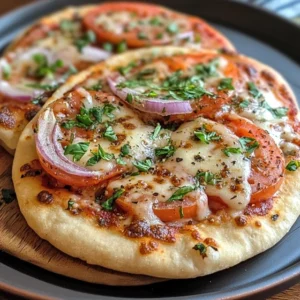 Air Fryer Naan Pizza Recipe