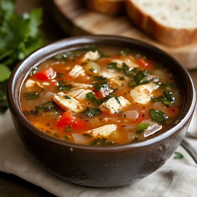 Carrabba's Spicy Sicilian Chicken Soup