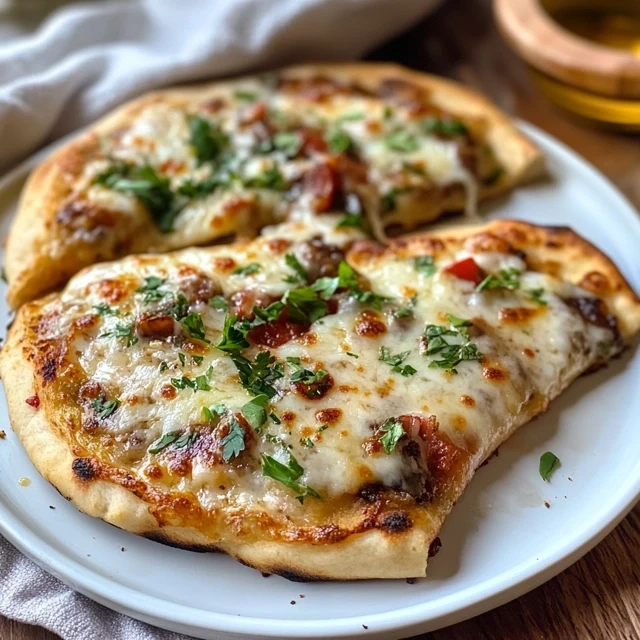 Air Fryer Naan Pizza Recipe
