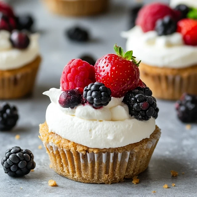 No-bake cheesecake cups