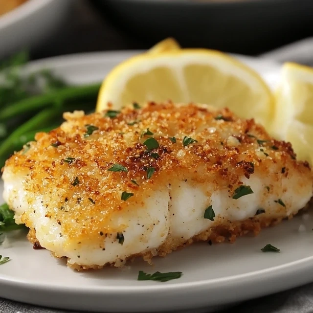 parmesan crusted cod recipe
