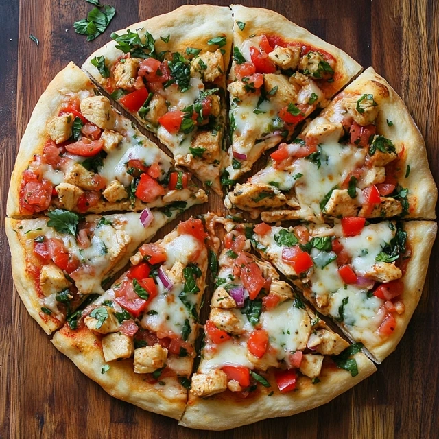 bruschetta chicken pizza